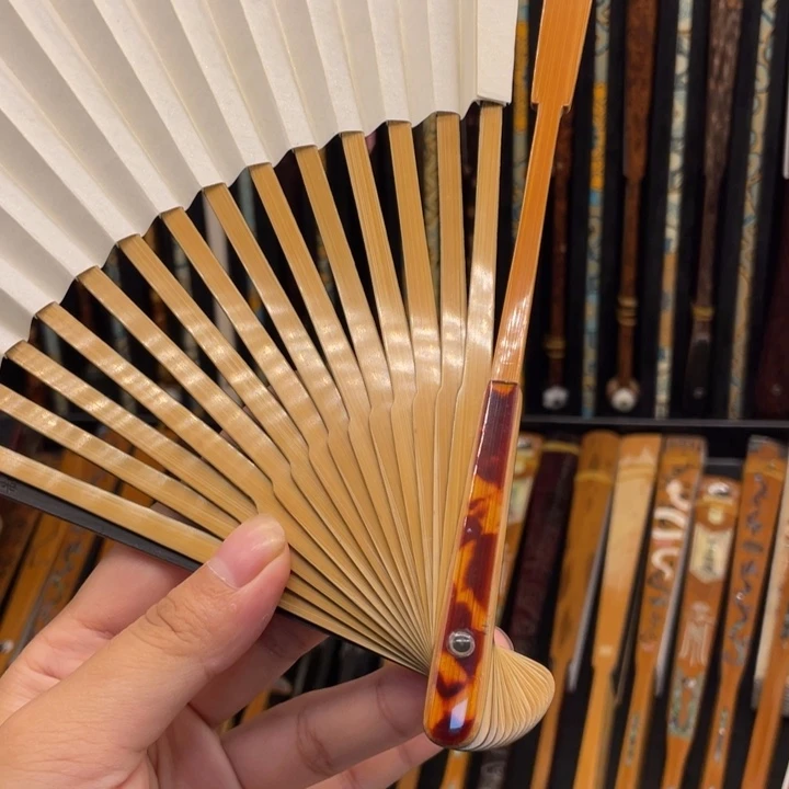 扇子老玉竹三合白钉