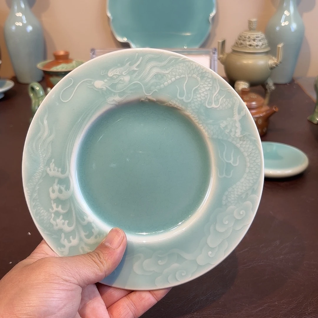 瓷片龙泉青瓷福利青瓷
