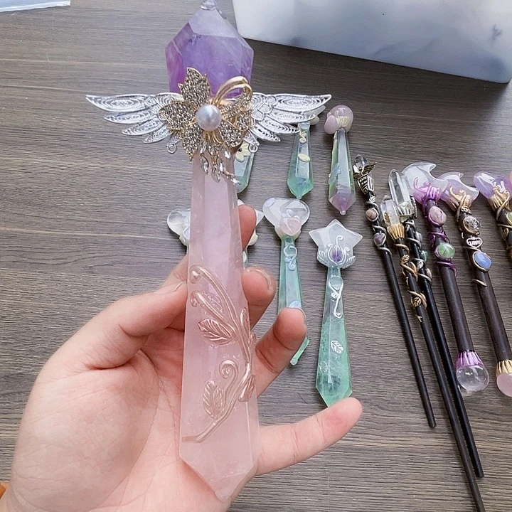 折***梦未镶嵌珠宝半成品水晶水晶