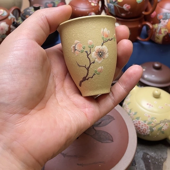 茶杯紫砂紫砂主人杯50cc