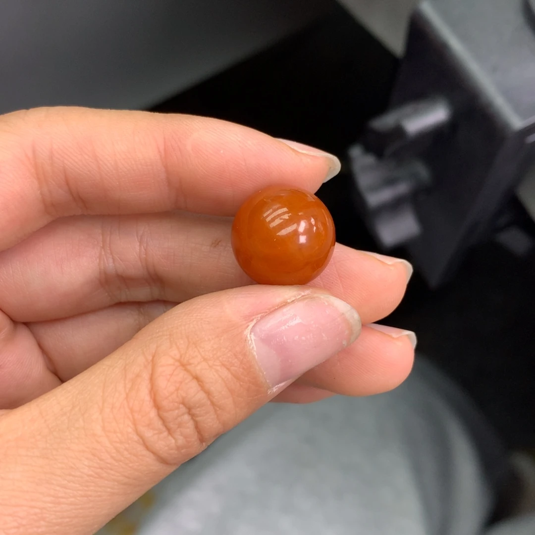 琥珀未镶嵌珠宝奇石15mm