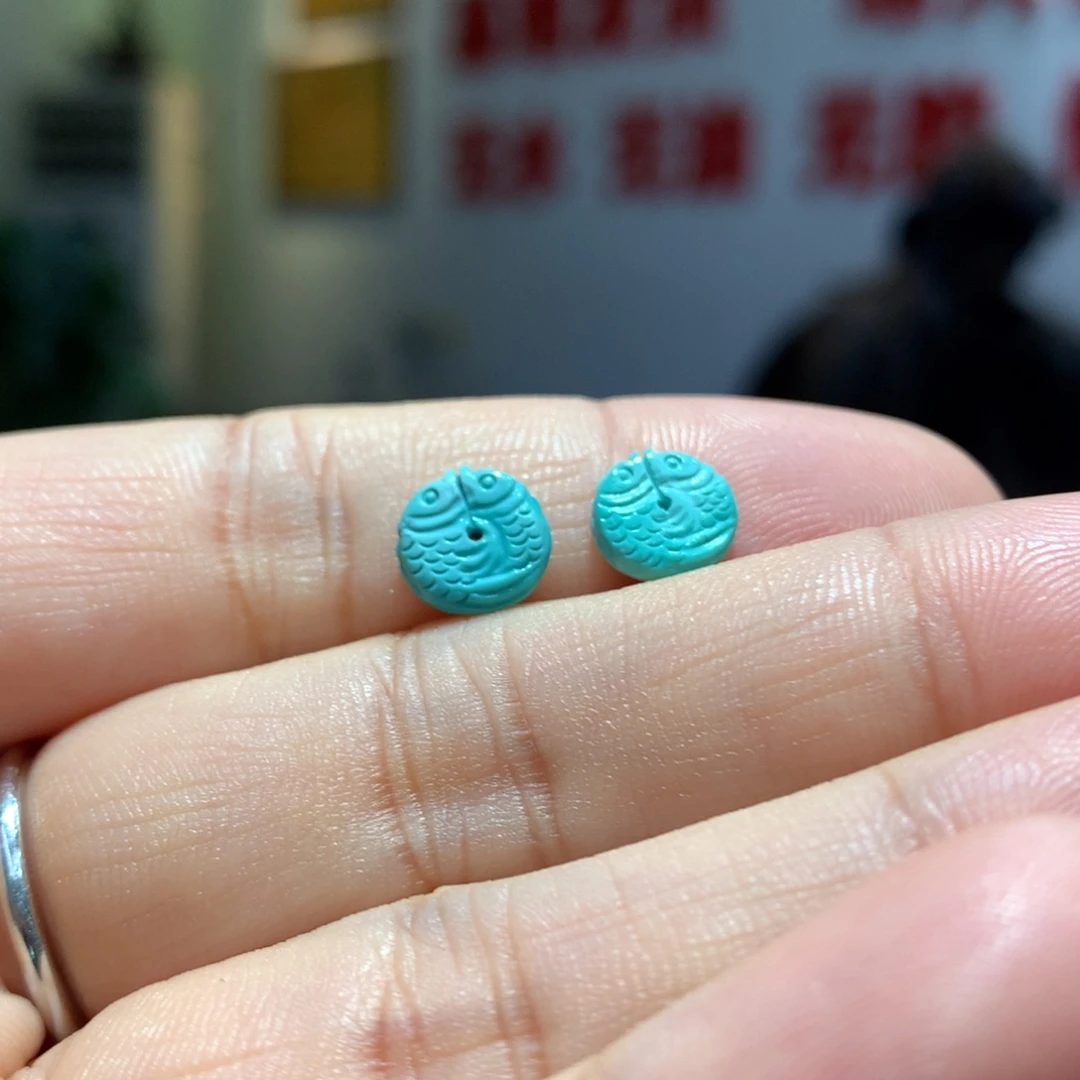 未镶嵌绿松石配饰时***S