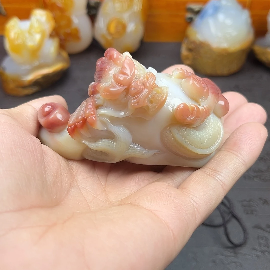 玛瑙/玉髓吊坠未镶嵌