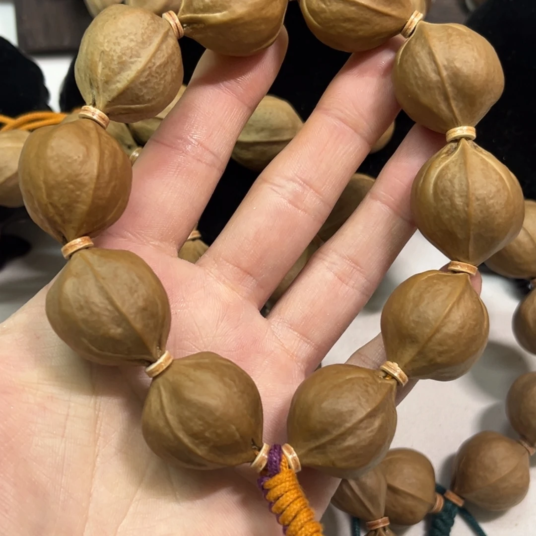 真***哥橄榄核手串/手链2327梅林铁核三花