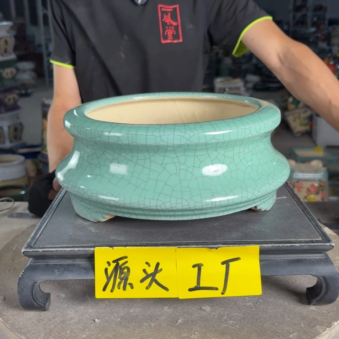 一风堂石湾花盆 内20*8