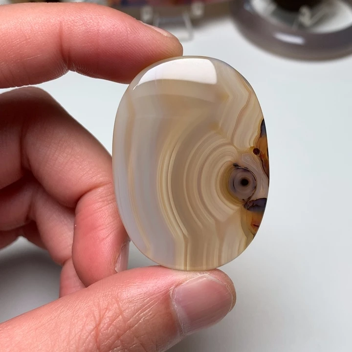 玛瑙/玉髓吊坠(不含链)未镶嵌路*