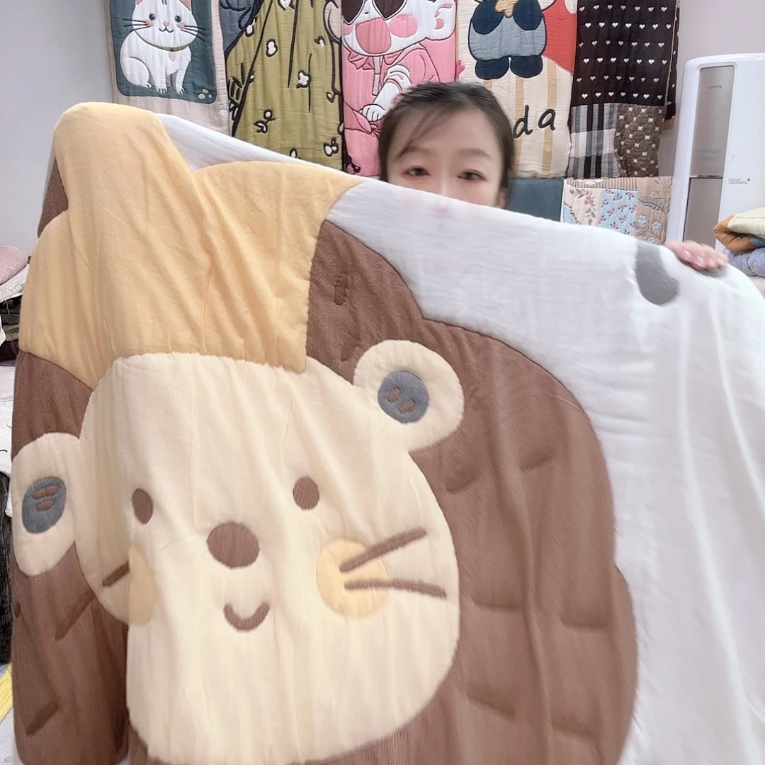 棉孤品泡芙被小狮子150