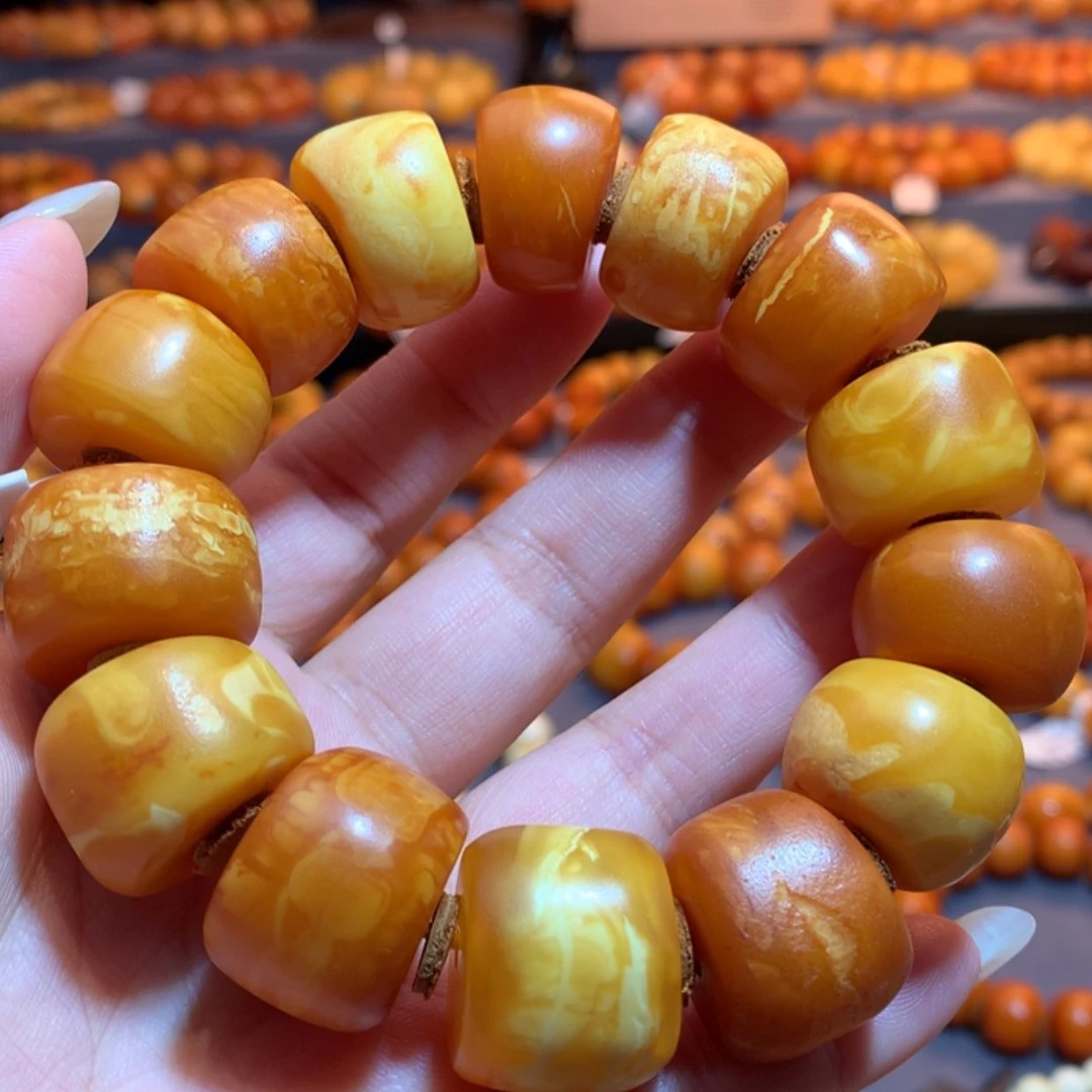 【闪购商品】手串蜜蜡未镶嵌蜜蜡手串