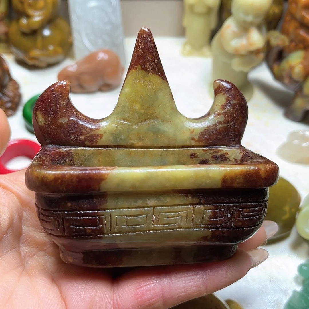 白玉菩提吊坠胡*生白玉菩提吊坠