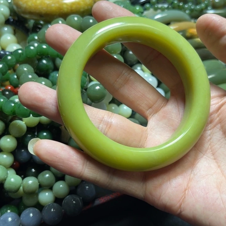 蛇纹石玉合金手镯