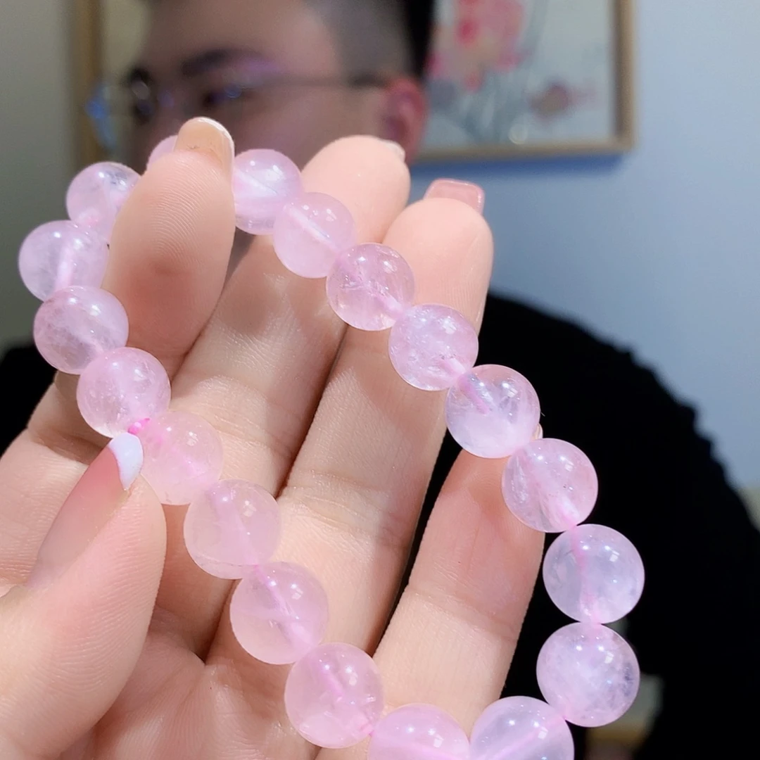 水晶手链未镶嵌粉水晶