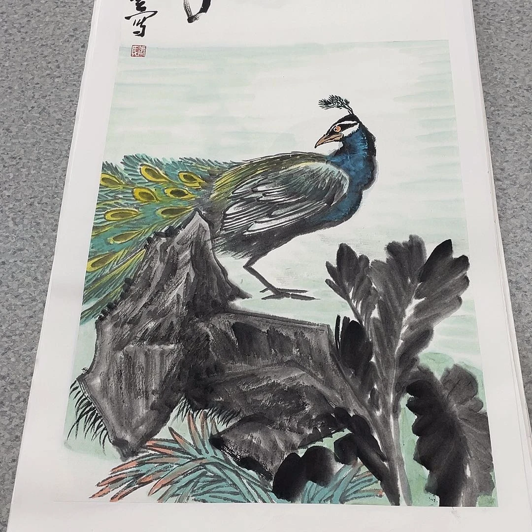 国画2平尺国画作品