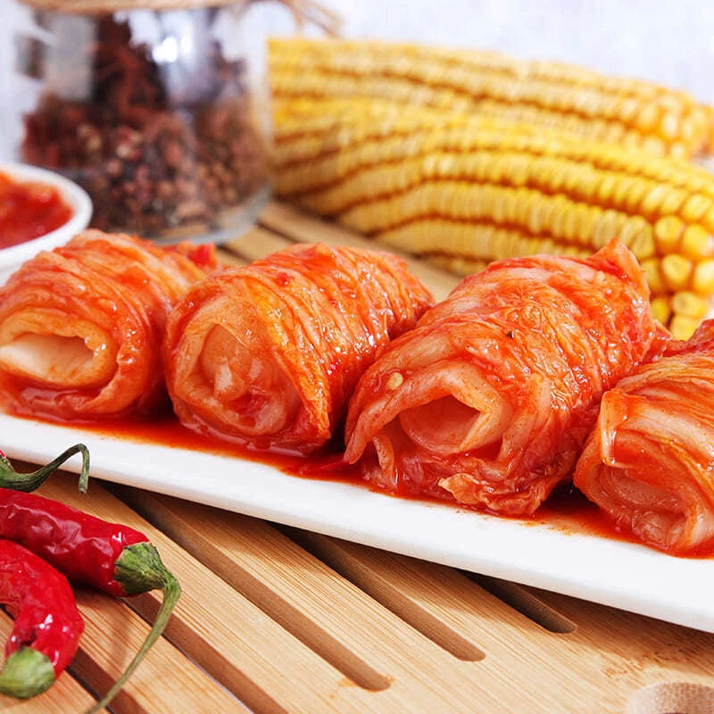 韩式泡菜辣白菜正宗朝鲜族延边下饭菜开胃小咸菜