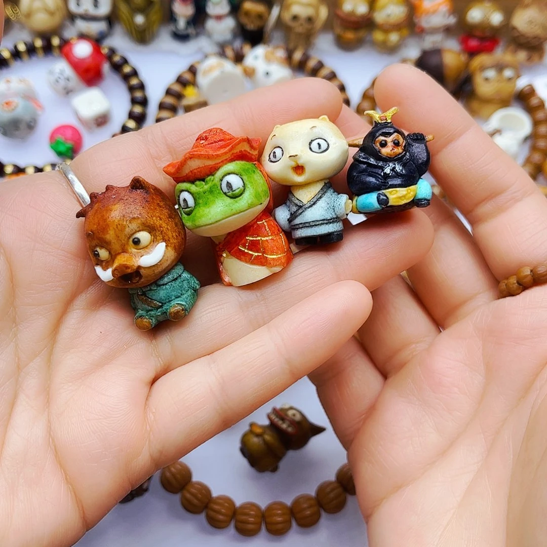 其他鹿骨手工打磨配饰
