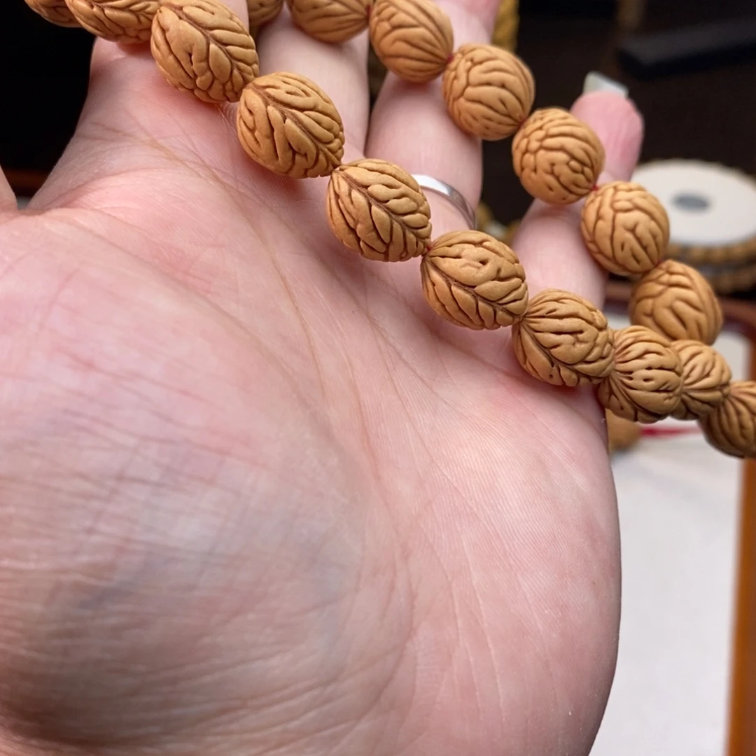 海***良吊坠桃核桃核手持大肠纹【圣火令】