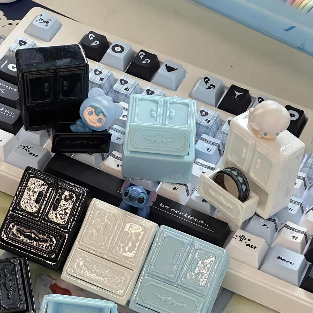 「啾蓝定制树脂配件」-柜