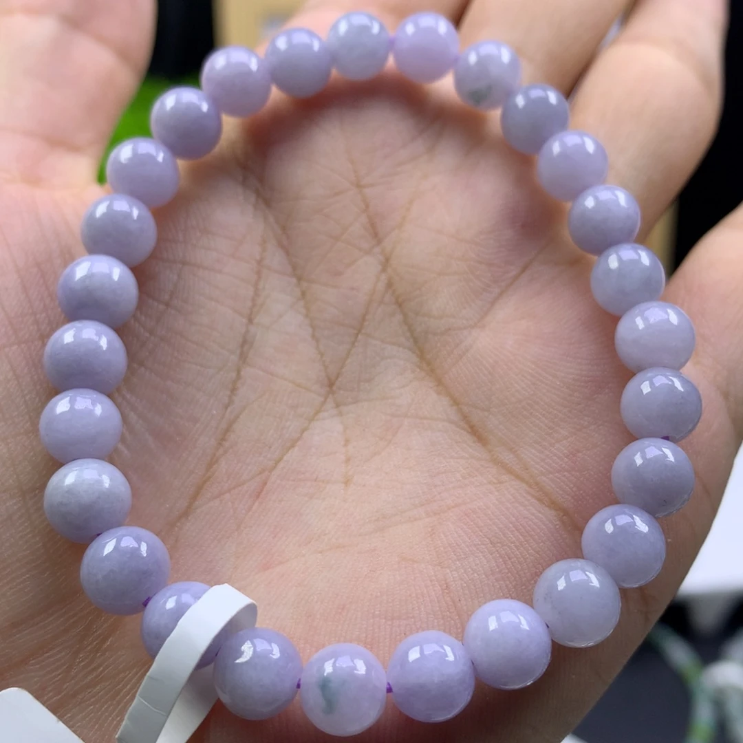 未镶嵌手串翡翠卡6.7