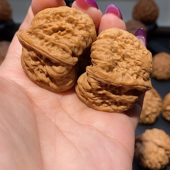 把件文玩核桃40金蟾聚宝盆