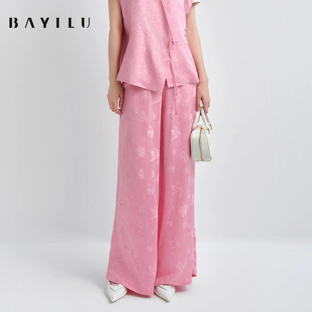 芭依璐2025春季新款休闲裤91K2662