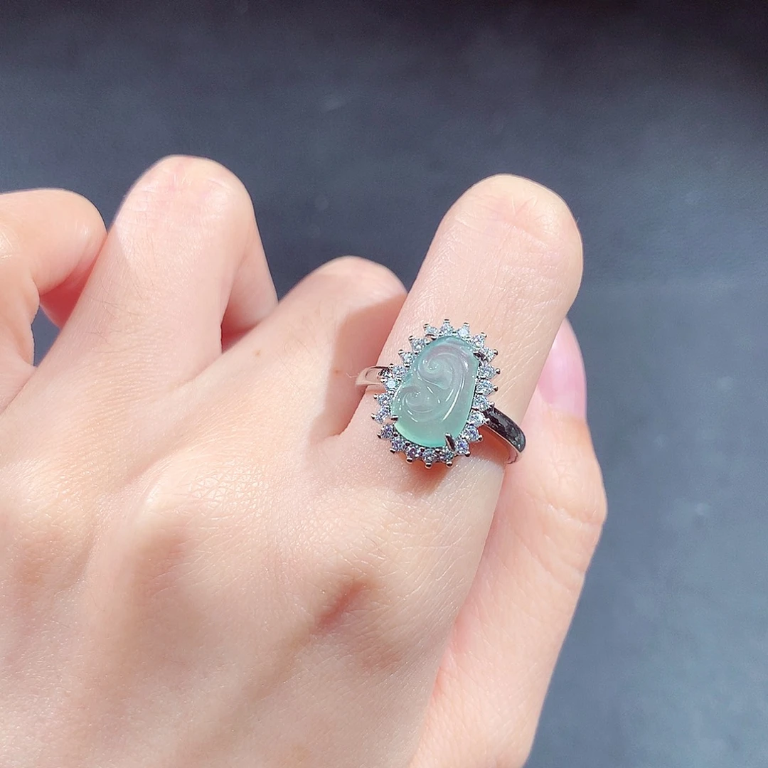 未镶嵌戒指翡翠翡翠