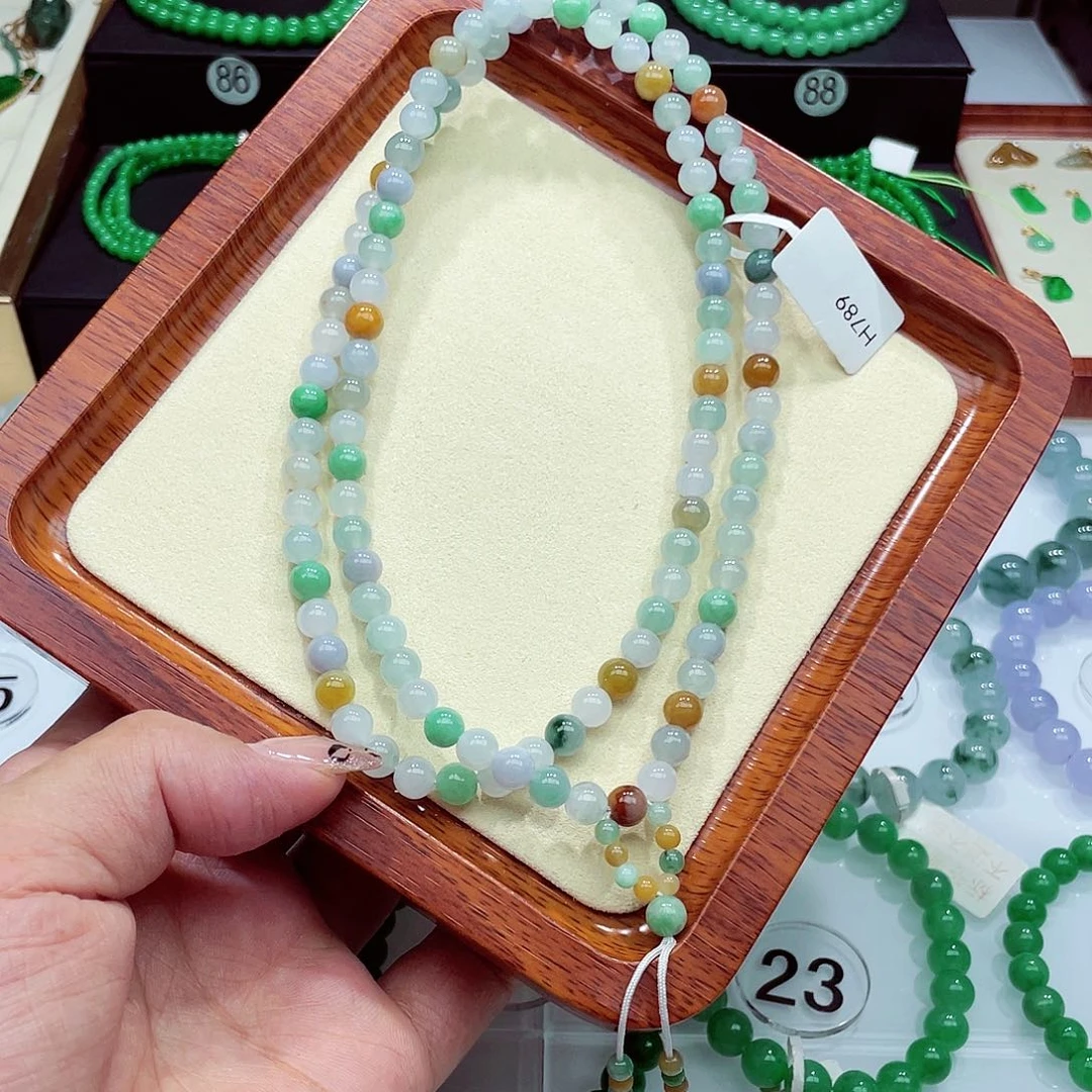 未镶嵌手链翡翠翡翠