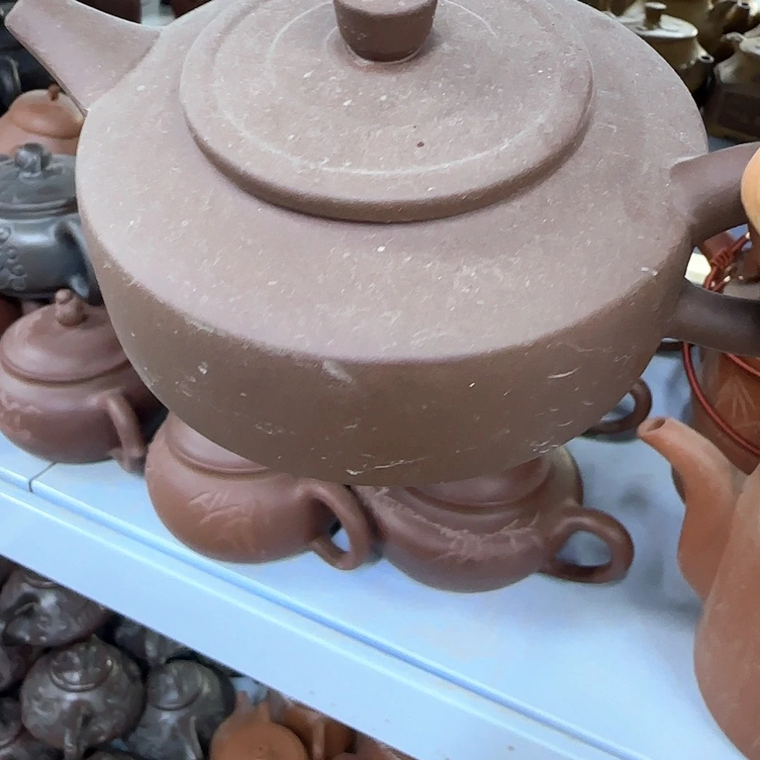 茶壶紫砂宜兴紫砂壶瑕疵处理