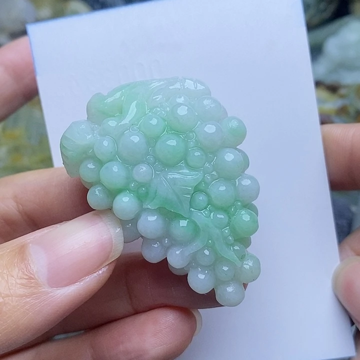 定制翡翠未镶嵌毛货