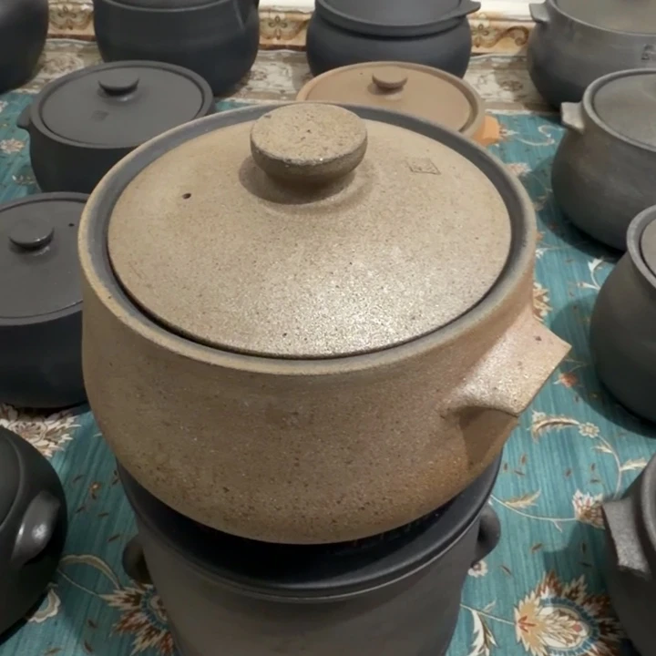 琉璃手工艺品砂锅土砂锅