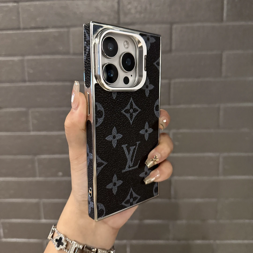 苹果16镜头支架手机壳个性适用iPhone16pm网红13潮牌15promax老花