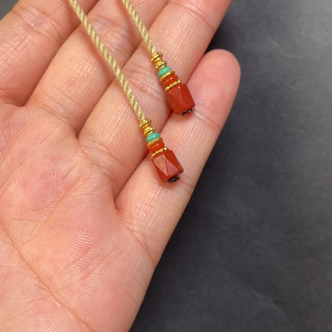 南红玛瑙未镶嵌配饰