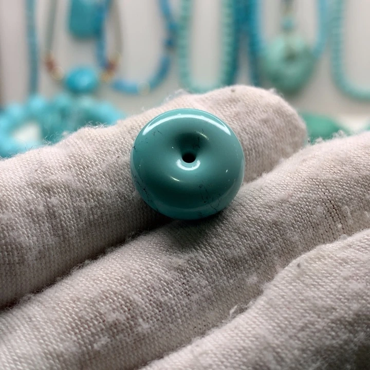 绿松石未镶嵌面包圈