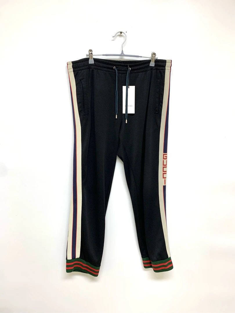99新 GUCCI/古驰 【Gucci】古驰侧边logo校服长裤/M码/Y3997
