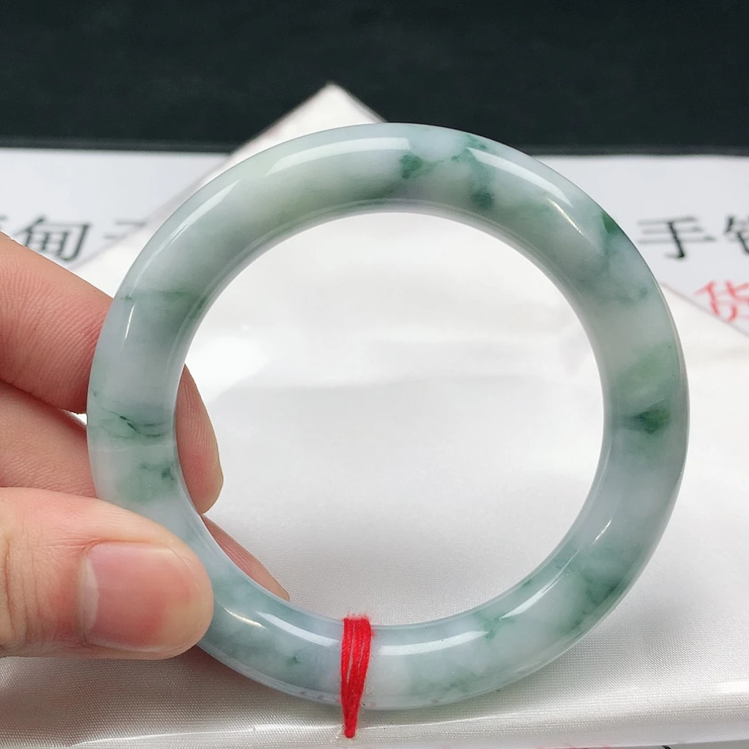 翡翠手镯未镶嵌圈53