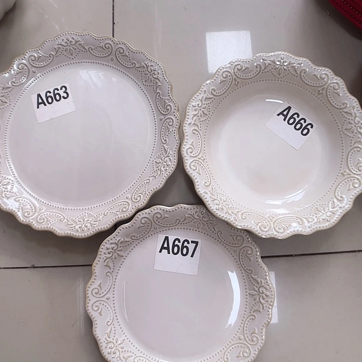 瓷片瑕疵特价陶瓷三件套