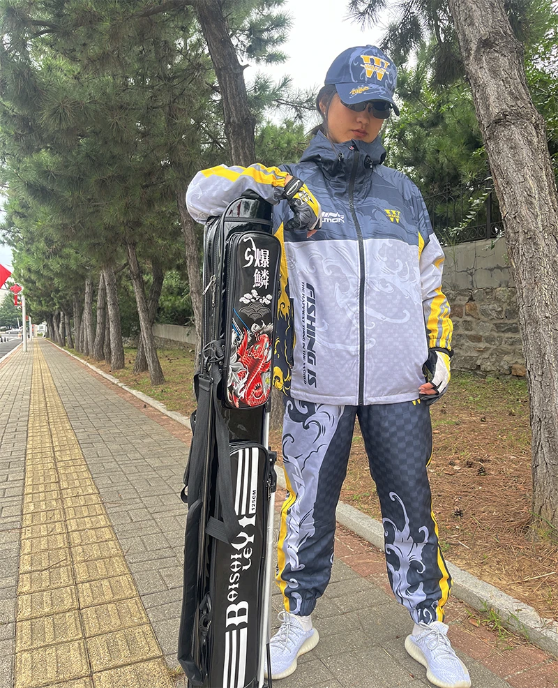 沃克森琦【金钩棉服（厚款）】 秋冬款户外钓鱼垂钓棉服抗风防水