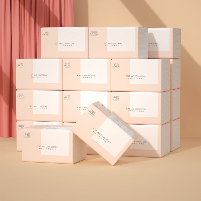 40包纸巾抽纸整箱卫生纸家用实惠装餐巾纸面巾纸擦手纸抽批发包邮