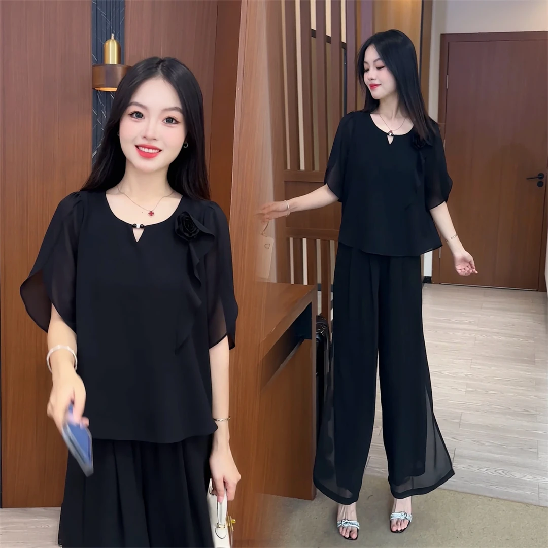 【婉星儿品牌】减龄轻熟风套装时尚套装休闲风百搭显瘦气质夏季韩版