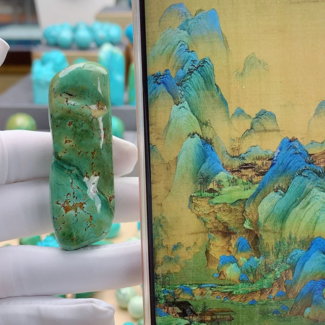 未镶嵌绿松石精品