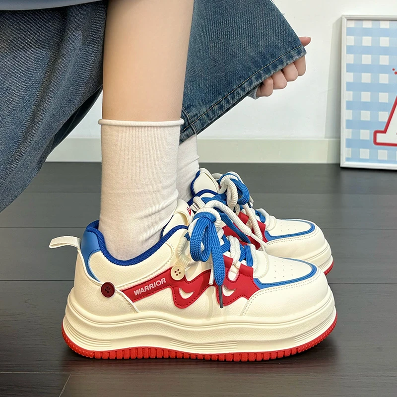 回力板鞋女鞋休闲百搭ins低帮厚底鞋轻便运动秋季新款学生小众潮