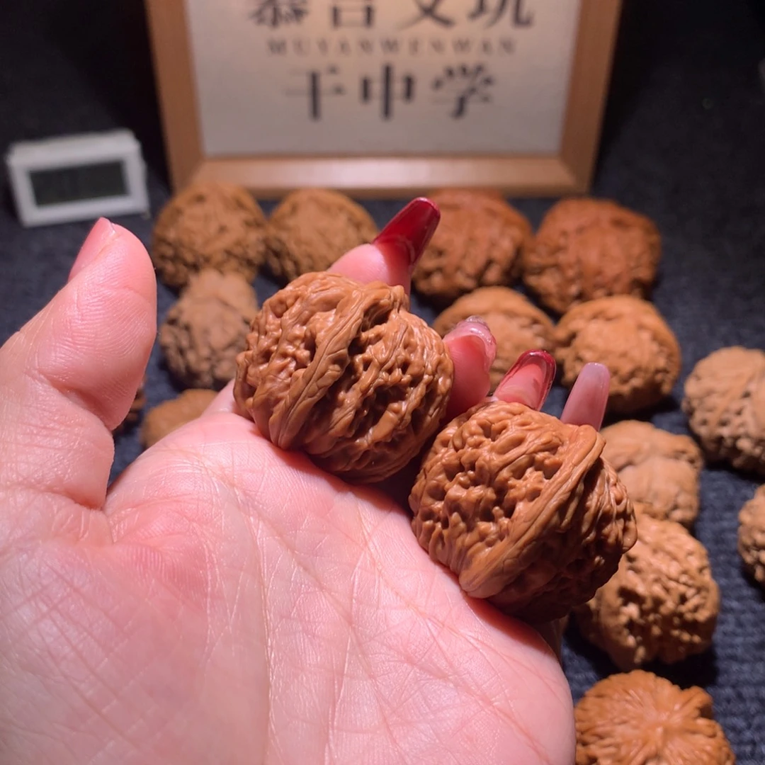 文玩核桃把件37汉高楼全品