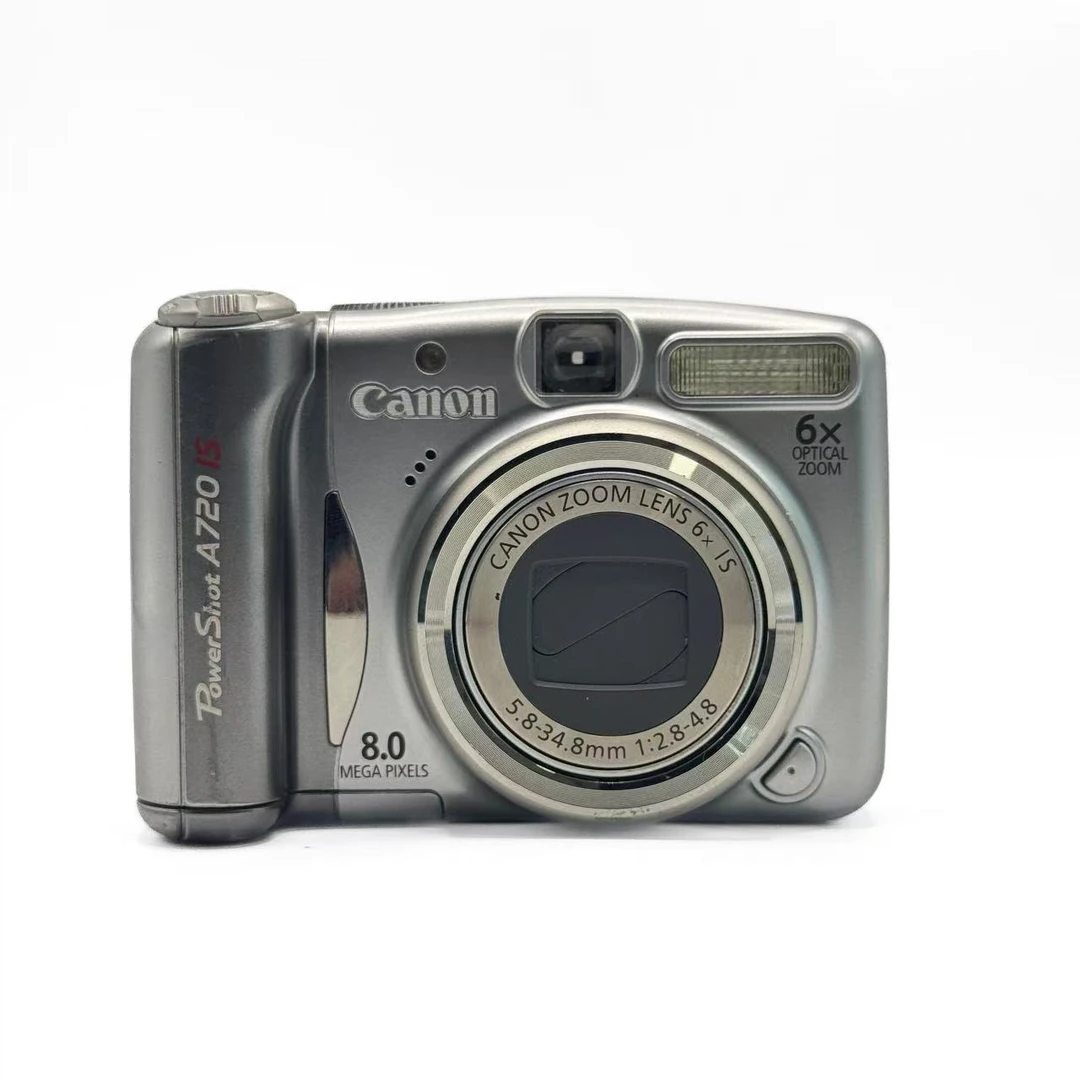 95新 Canon/佳能 佳能A720 IS 复古CCD面包机 600万像素 4倍变焦