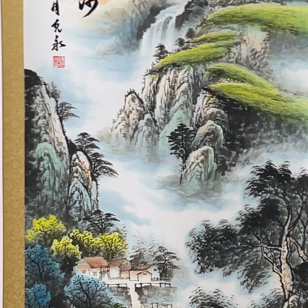 国画老师手笔手绘作品图N