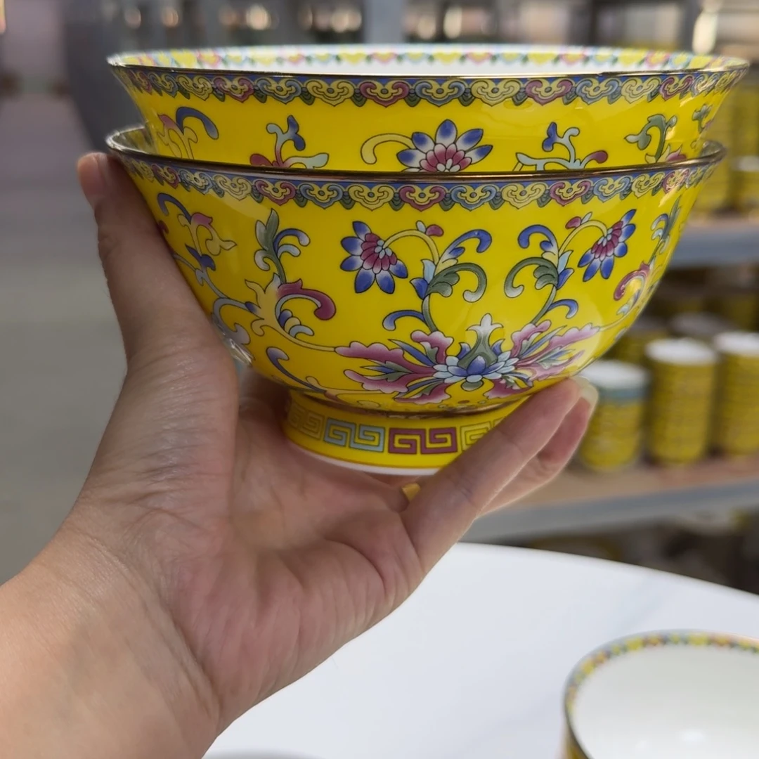 瓷景德镇珐琅彩餐具