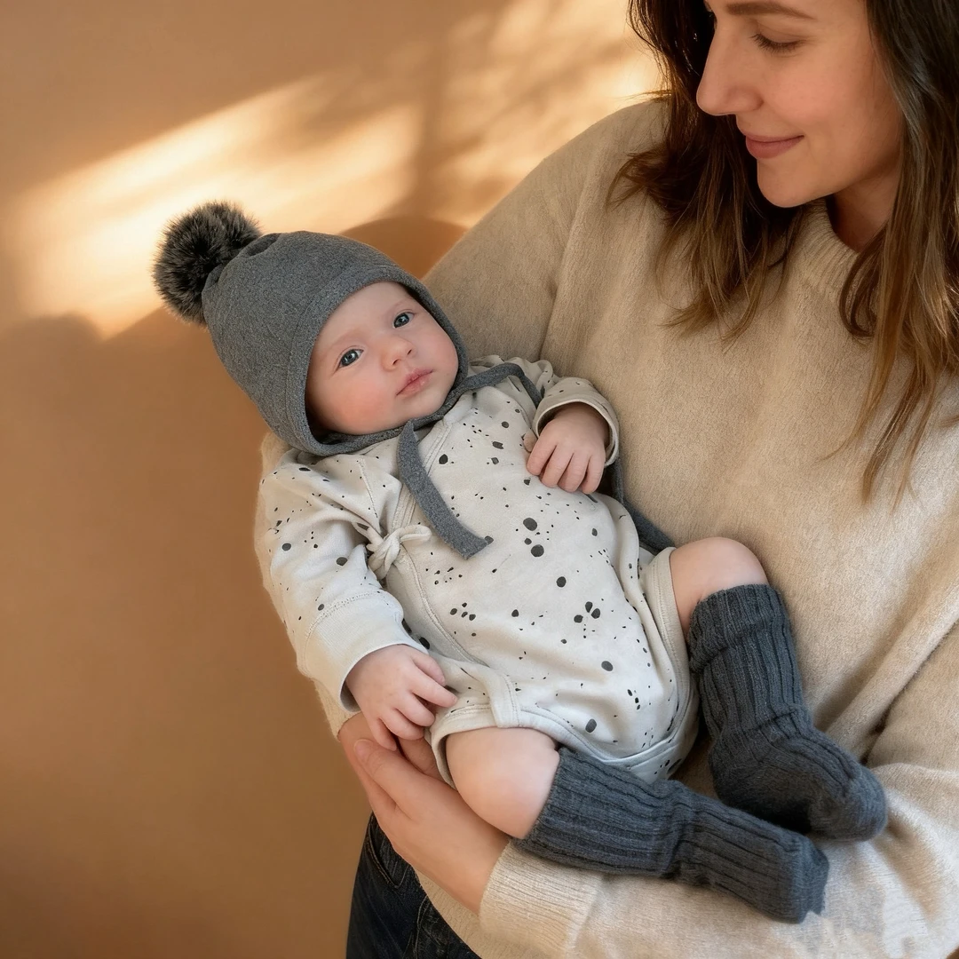 新生婴儿包屁衣纯棉春秋100%全棉外出三角哈衣男女宝宝无骨爬服52