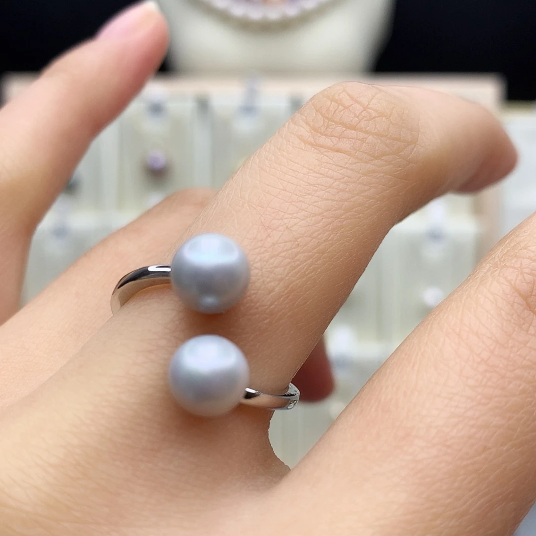 颈饰淡水珍珠合金