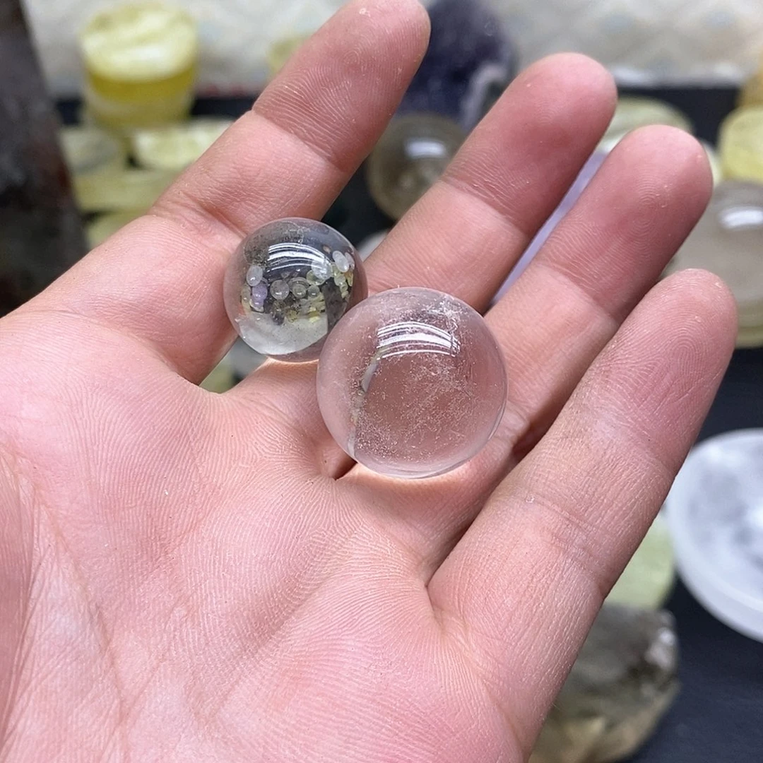 未镶嵌珠宝半成品水晶128水晶石