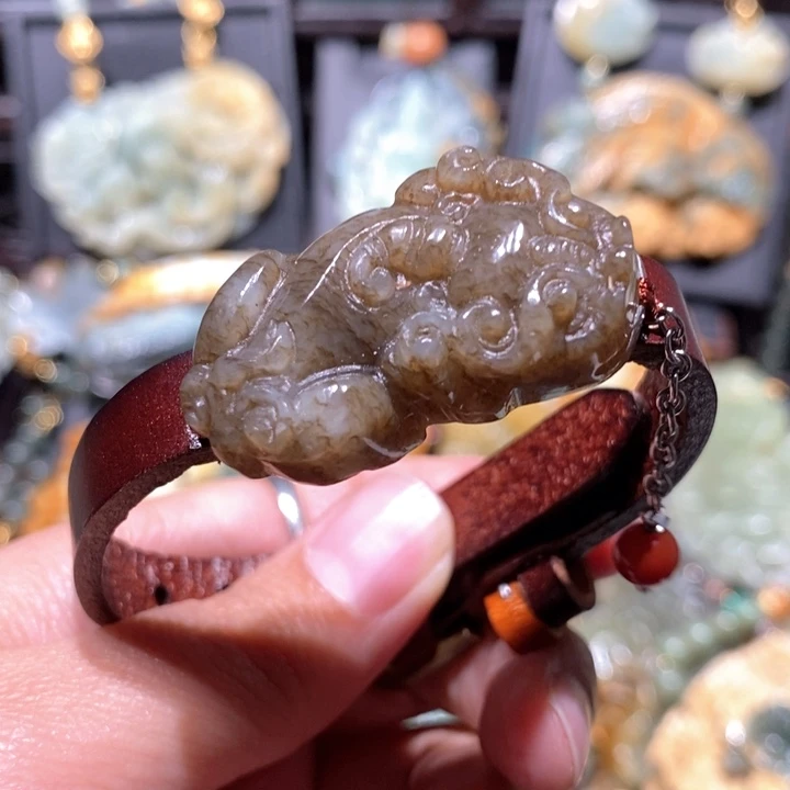 岫玉毛衣链未镶嵌