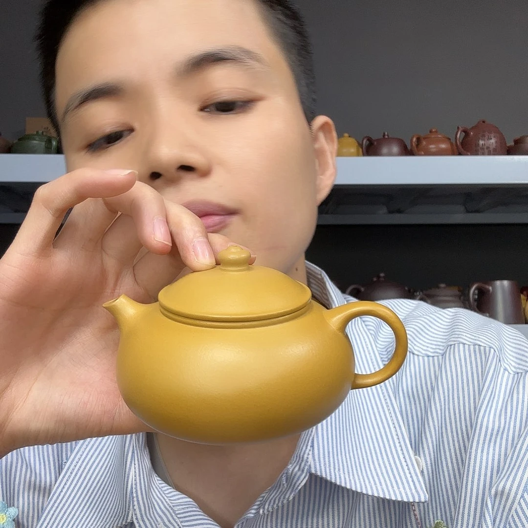 茶壶底槽青民间手艺人全手工制