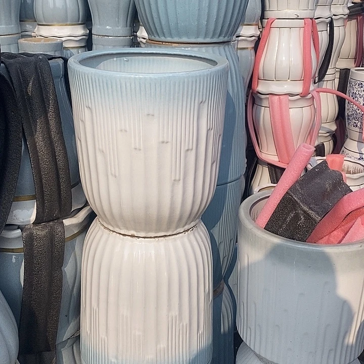 渐变蓝钢琴大号口32高36福利