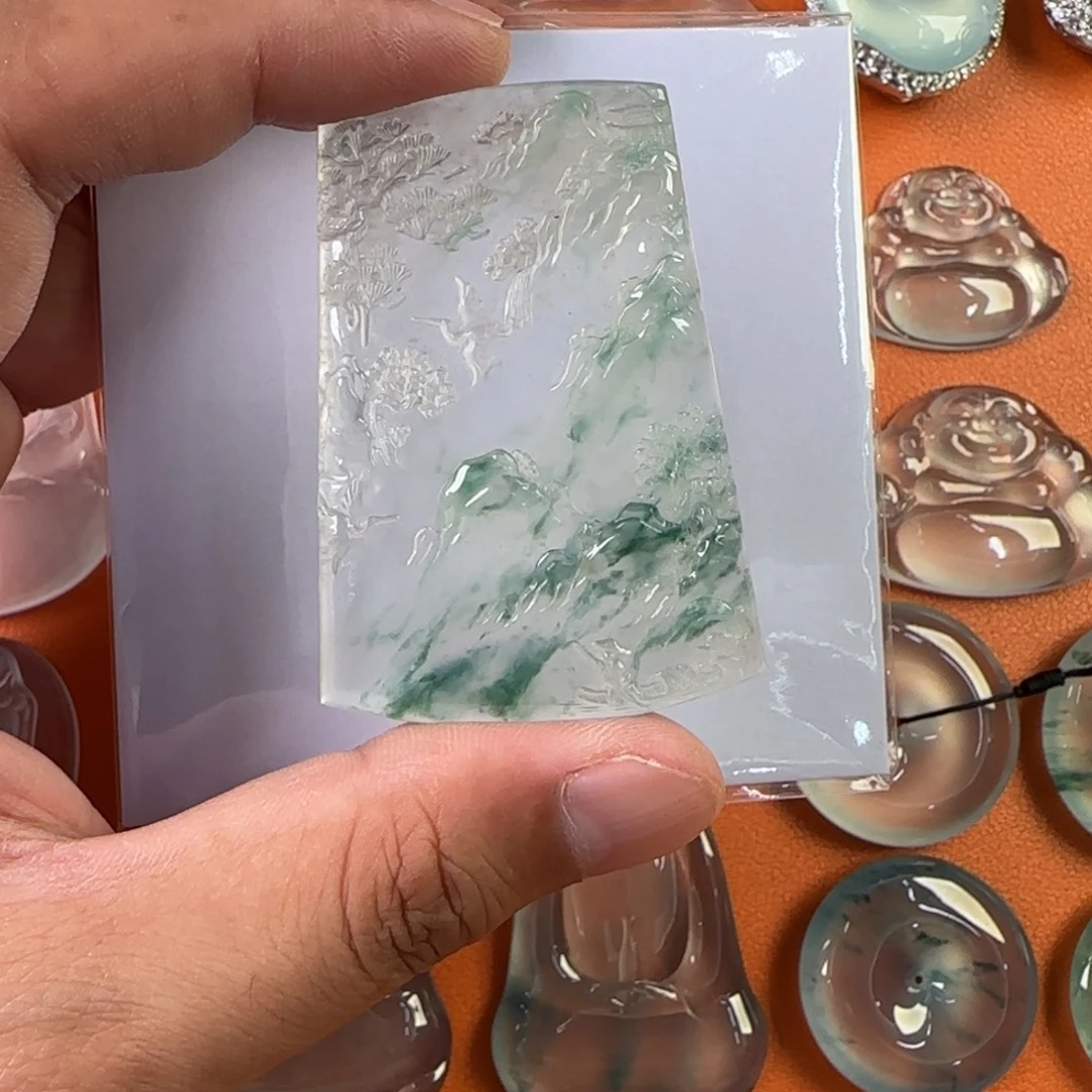 定制翡翠未镶嵌天然